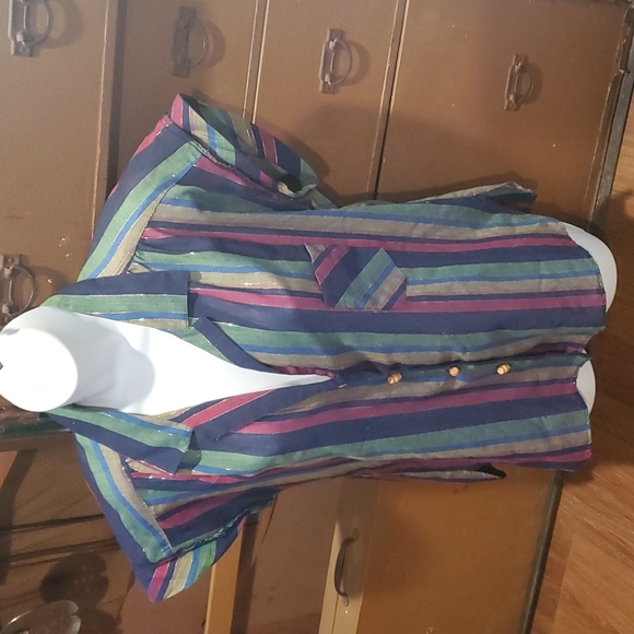 VINTAGE DIANE GILMAN blouse.   #4787 - Picture 2 of 10